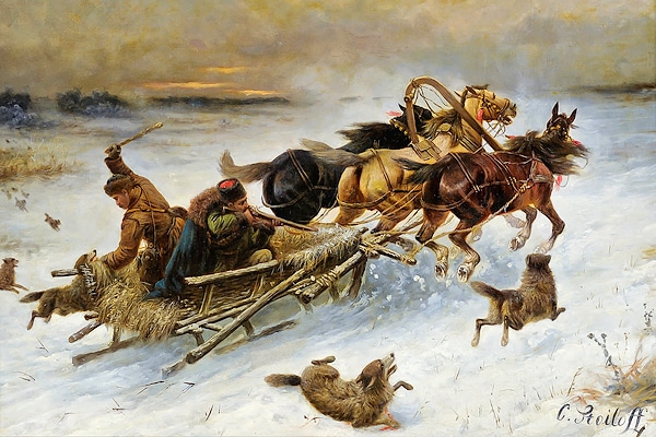 Målning av Constantin Stoiloff (1850–1924)